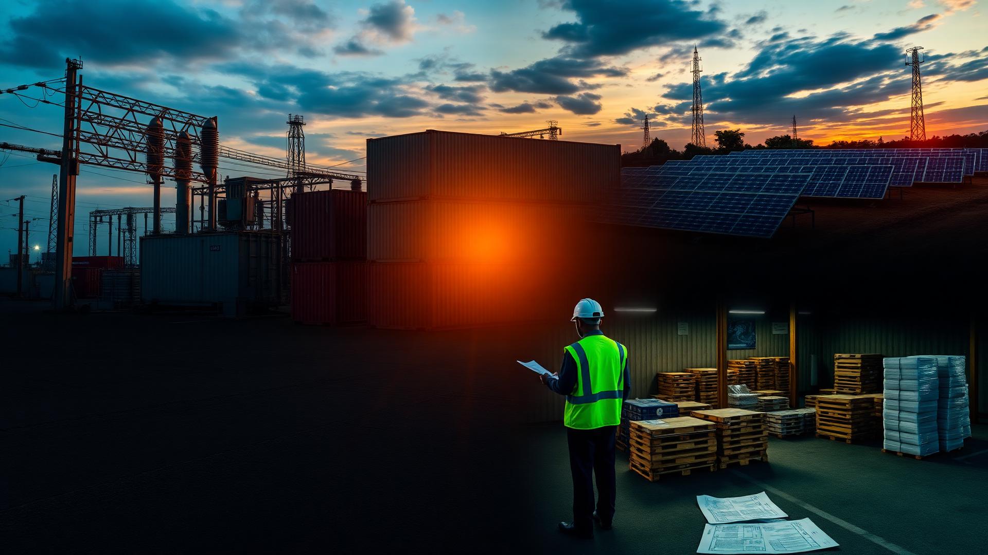 Industrial procurement, power infrastructure and logistics operations